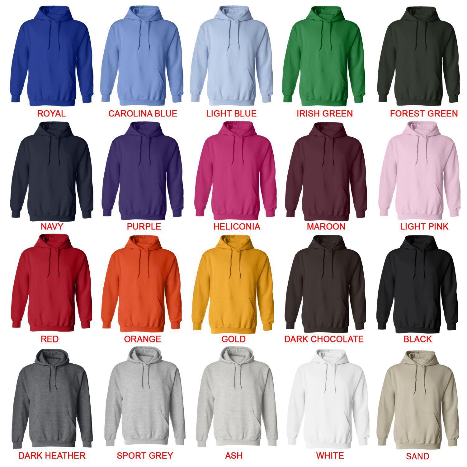 hoodie color chart - Paramore Band Store