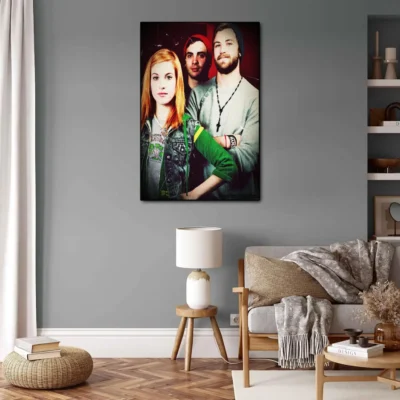 paramore Poster Decorative Painting Canvas Poster Gift Wall Art Living Room Posters Bedroom Painting 11 - Paramore Band Store