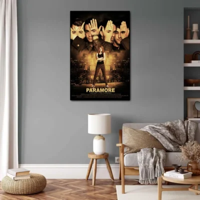 paramore Poster Decorative Painting Canvas Poster Gift Wall Art Living Room Posters Bedroom Painting 8 - Paramore Band Store