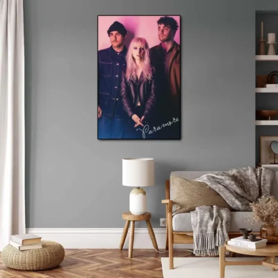 paramore Poster Decorative Painting Canvas Poster Gift Wall Art Living Room Posters Bedroom Painting 9 - Paramore Band Store